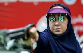 مدال طلا تیم میکس تپانچه بادی ایران در قهرمانی جهان