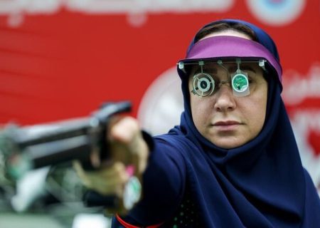 مدال طلا تیم میکس تپانچه بادی ایران در قهرمانی جهان