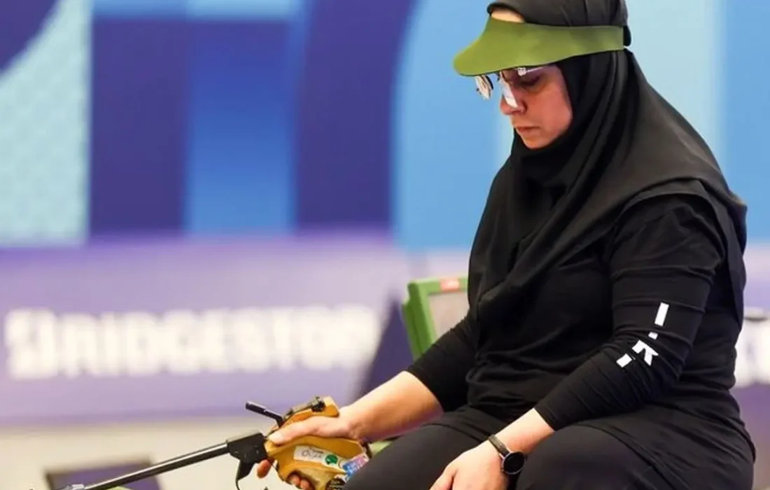 جایگاه چهارمی ساره جوانمردی در جام جهانی پاراتیراندازی