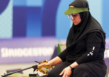 جایگاه چهارمی ساره جوانمردی در جام جهانی پاراتیراندازی