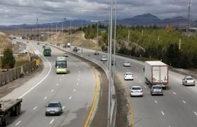 تردد روان در محورهای شمالی و پایانه‌های مرزی اربعین