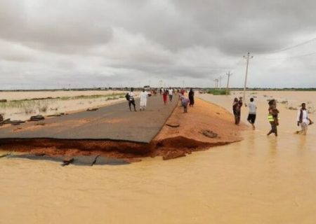سیل ناگهانی در سودان ۶۳ خانواده را آواره و ده‌ها خانه را ویران کرد