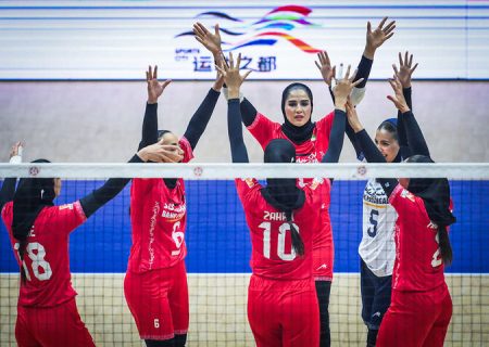 برد مقتدرانه زنان والیبال ایران درآسیا