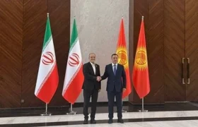 روسای جمهوری ایران و قرقیزستان دیدار کردند