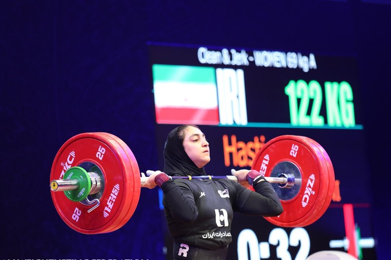 اولین طلای دختران وزنه‌برداری در آسیا