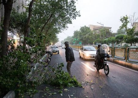 هشدار نسبت به وزش تندباد در تهران