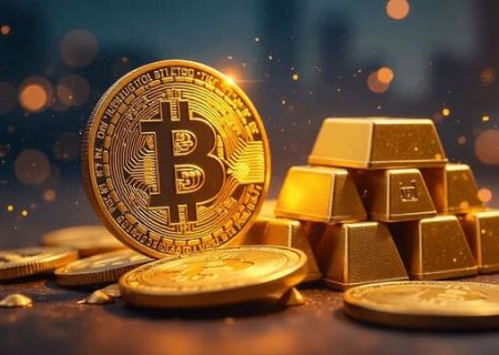 افزایش همبستگی بیت کوین و طلا به بالاترین سطح