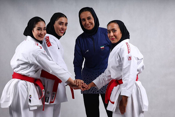 دختران کاتا ایران اولین مدال نقره به دست آمد