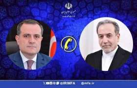 تماس تلفنی وزیر امور خارجه جمهوری آذربایجان با وزیر امور خارجه کشورمان